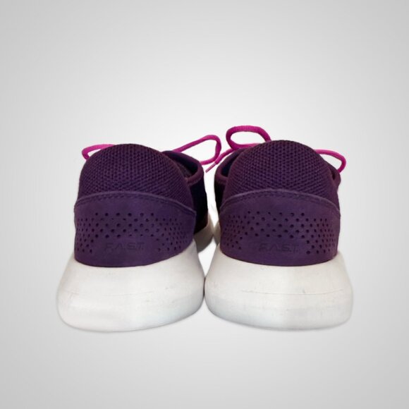 Kizik Madrid Eco Knit Purple Sneakers w/Pink Laces size 10 Women / 8.5 Men RARE - Picture 5 of 9